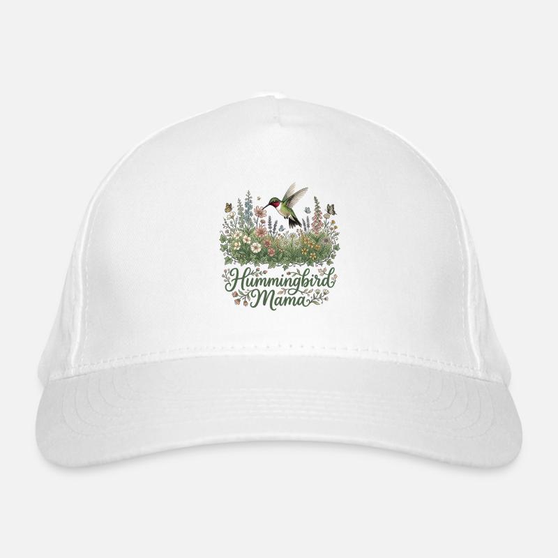 Maman Colibri à gorge rubis Maman Casquette classique bio