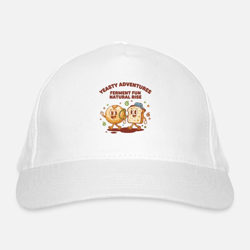 Sourdough Bread Baking Baker Sourdough Starter Organic Baseball Cap