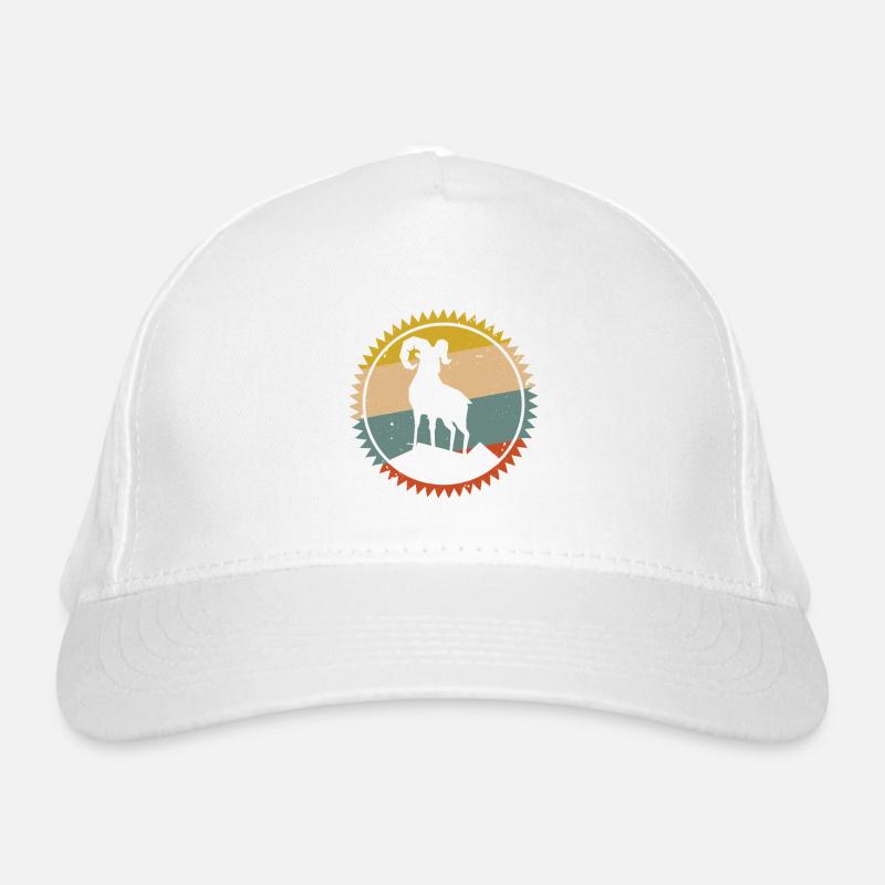 Desert Sunset Kamel Emblem Bio-Baseballkappe