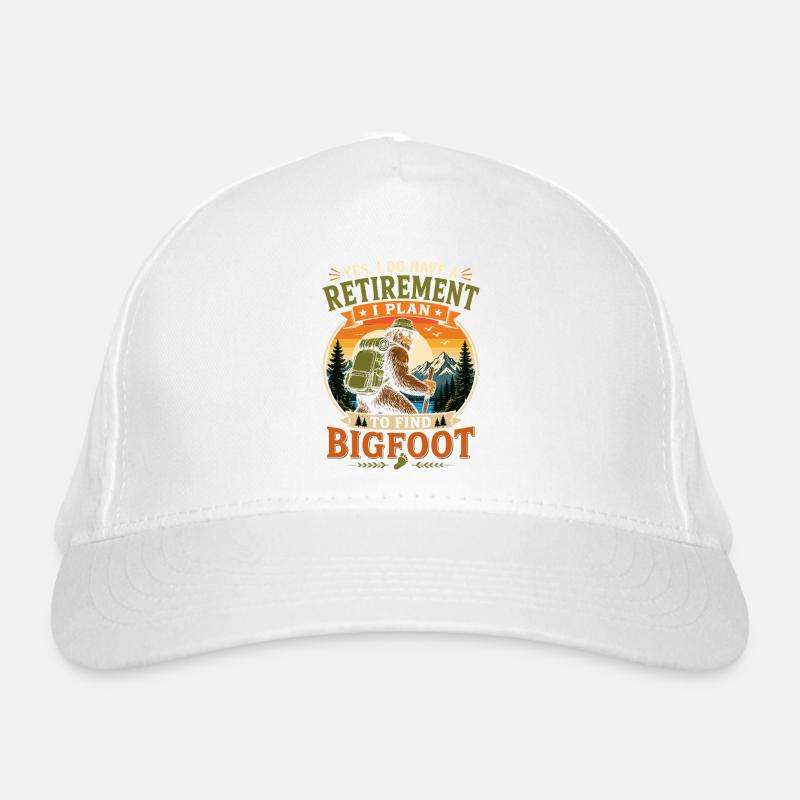 Ruhestand planen mit Bigfoot Bio-Baseballkappe