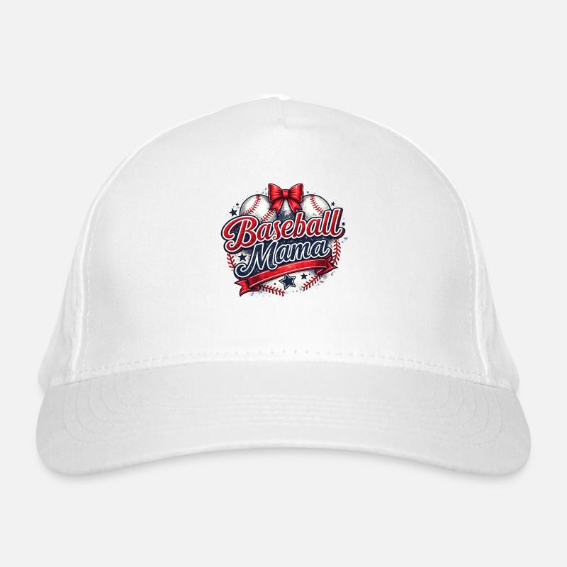 Baseball Mom: Retro Mama Baseball Gift Organic Baseball Cap
