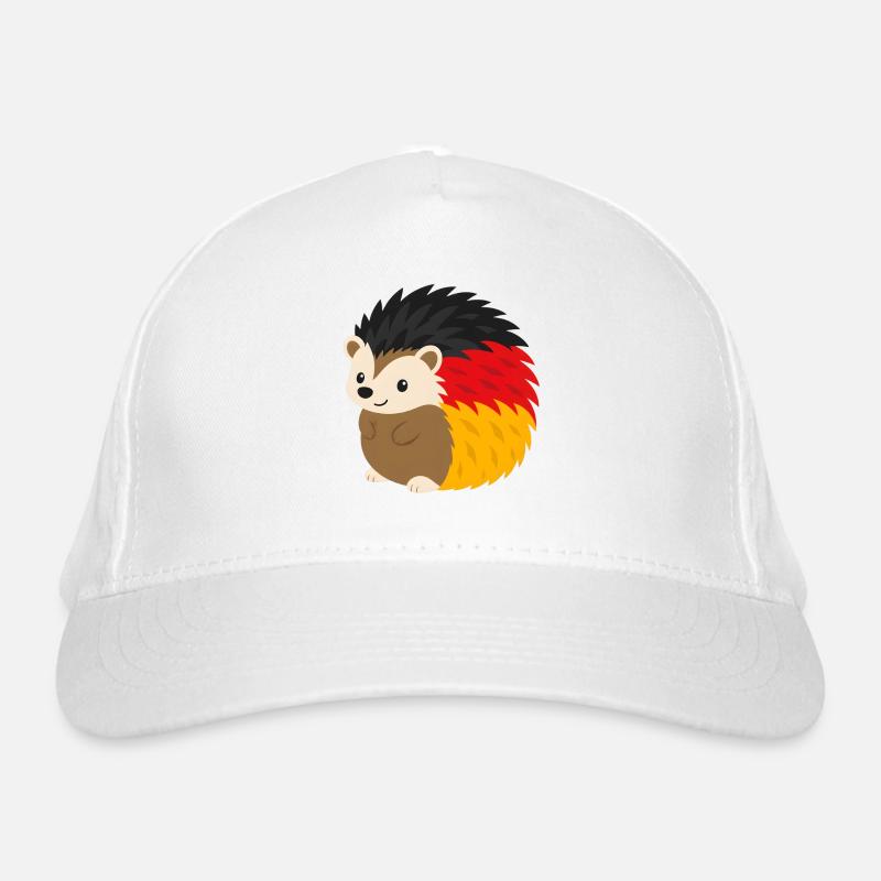 Conception du hérisson arc-en-ciel Casquette classique bio