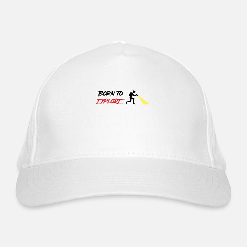 Born to explore - Urbex Organic Baseball Cap
