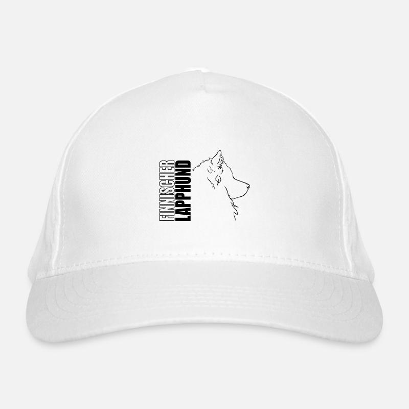 Finnischer Lapphund Profil Hunde Hund Wilsigns Bio-Baseballkappe