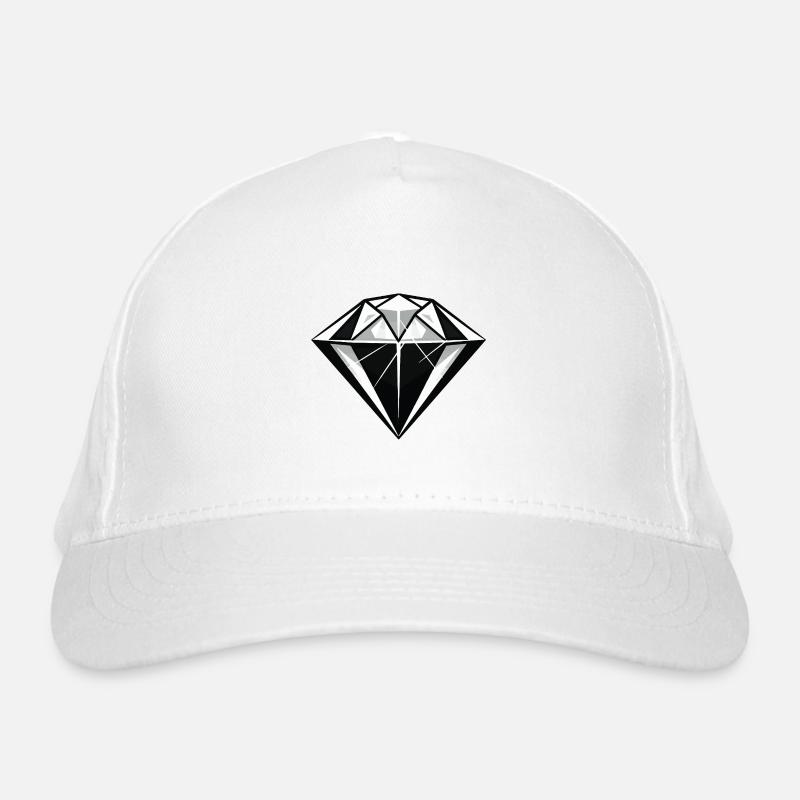 Symbole du diamant Casquette classique bio