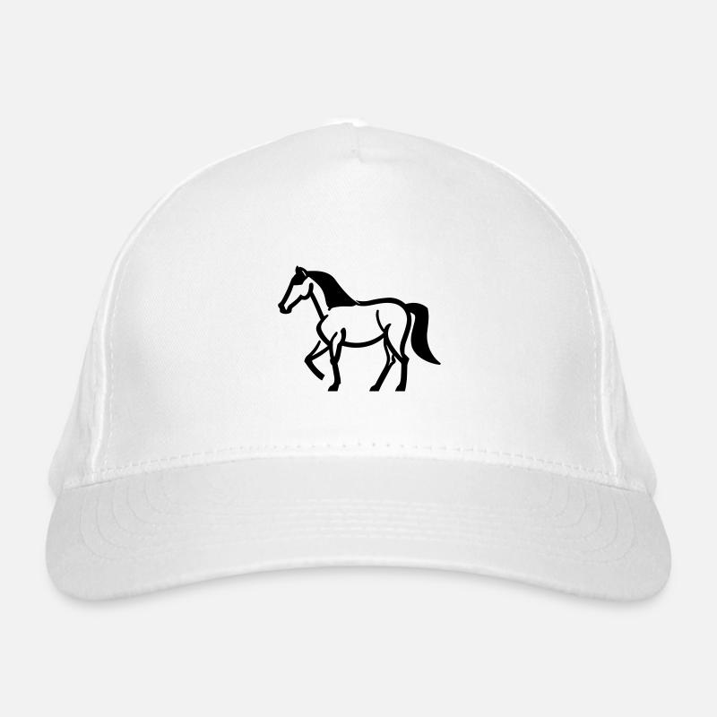 Horse Organic Baseball Cap
