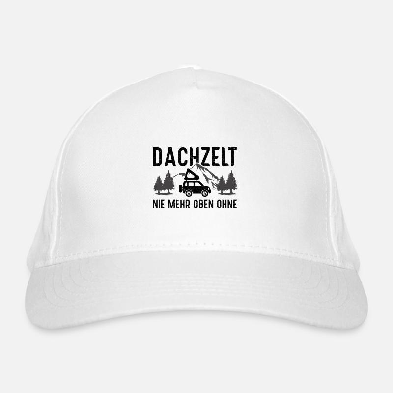 Dachzelt - Bio-Baseballkappe