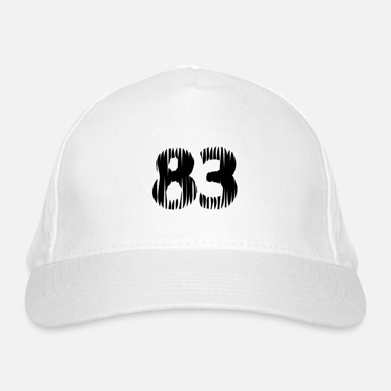 Maillot à 83 numéros Casquette classique bio