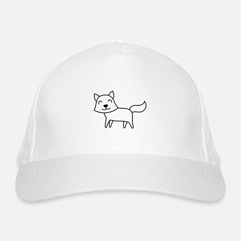 Fuchs Comic Tier Bio-Baseballkappe