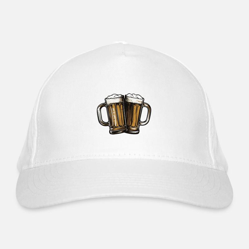Chope de bière Beer Toast Casquette classique bio