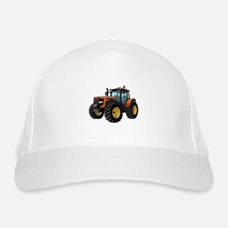 Tractor Farmer Organic Baseball Cap