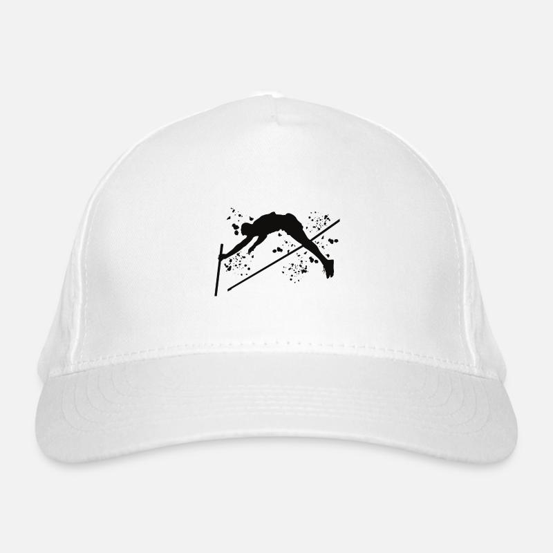 Pole Vaulter Kids Pole Vault Organic Baseball Cap