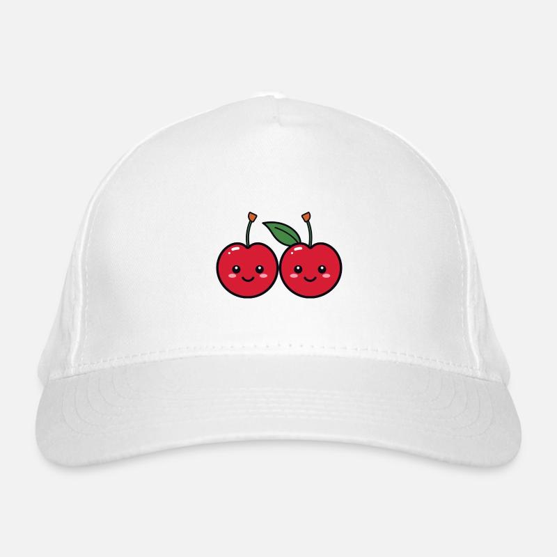 Cherries Organic Baseball Cap
