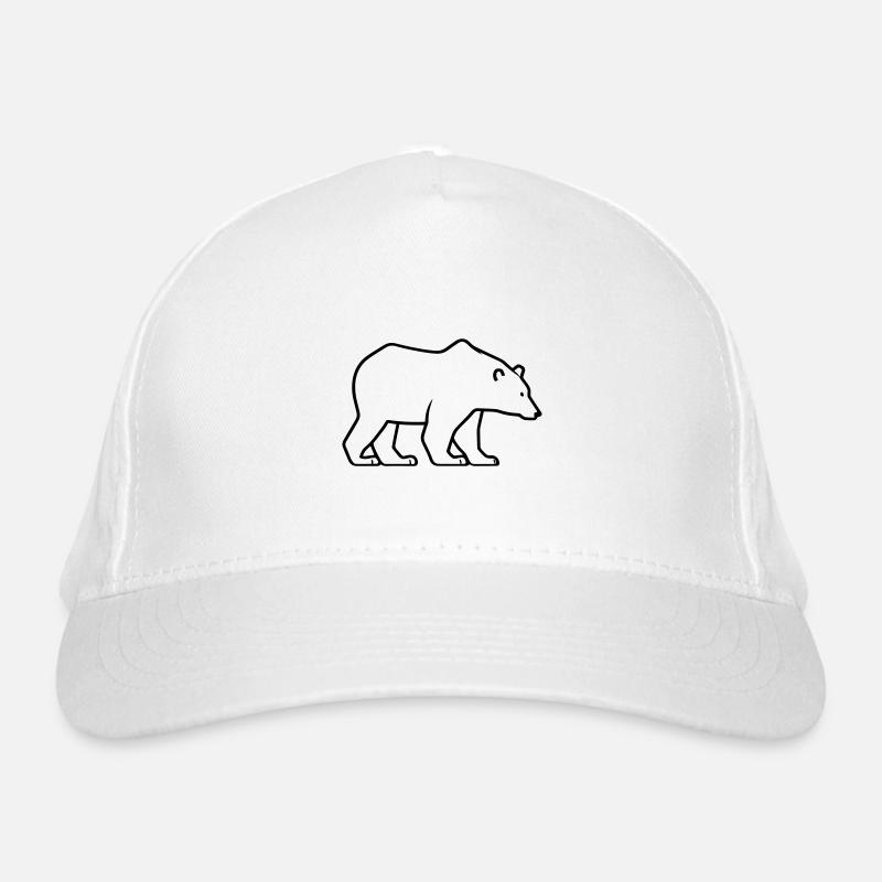 Eisbär Bio-Baseballkappe