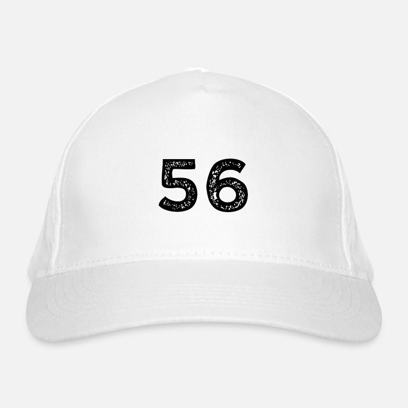 56 Number Leotard Organic Baseball Cap