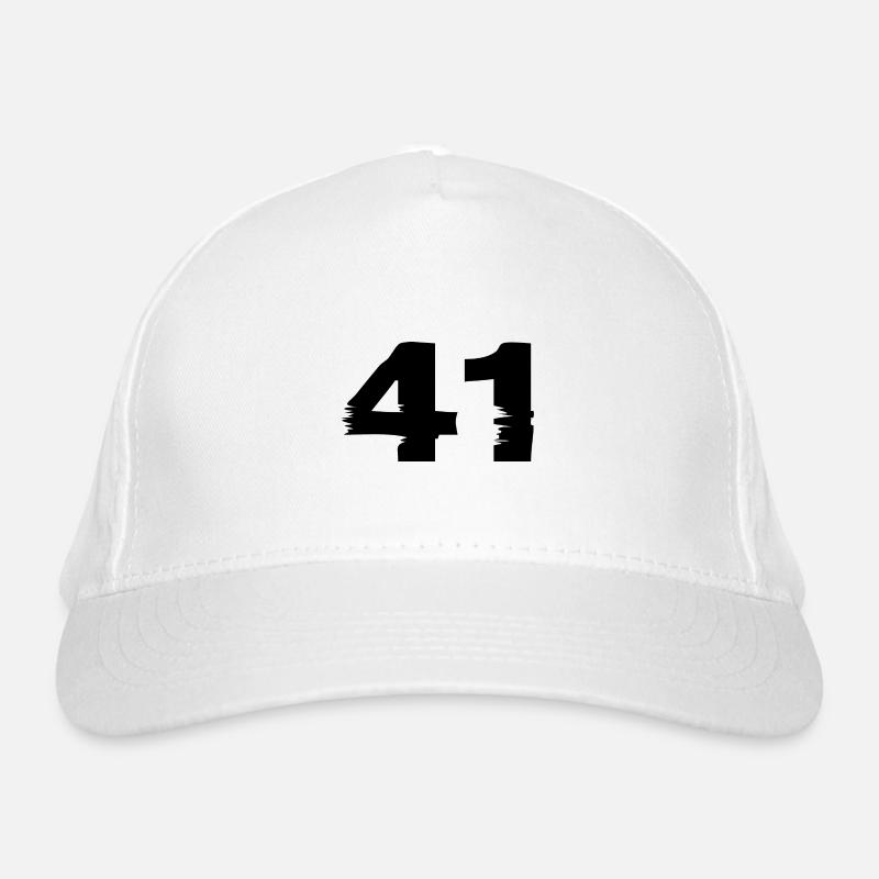 41 Numéro Casquette classique bio