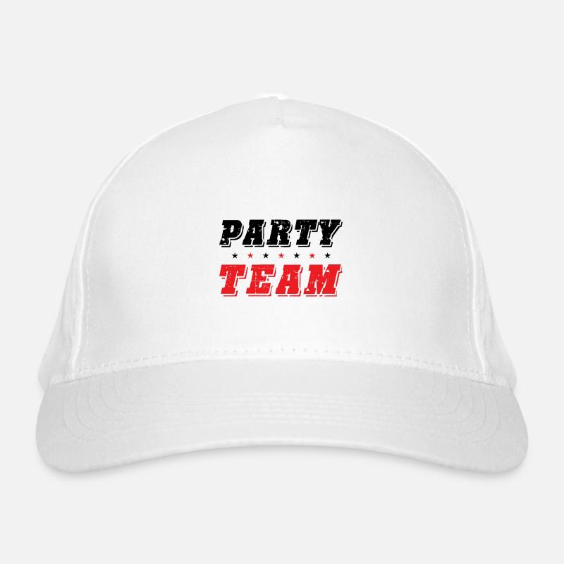 Équipe de fête Casquette classique bio