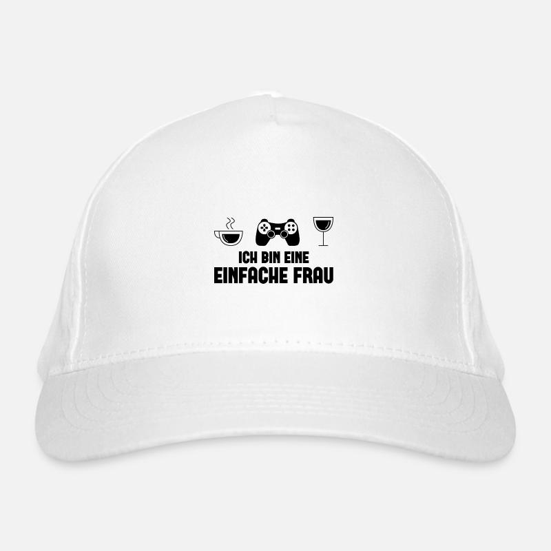 Ich bin ein Einfache Frau - (2) Bio-Baseballkappe