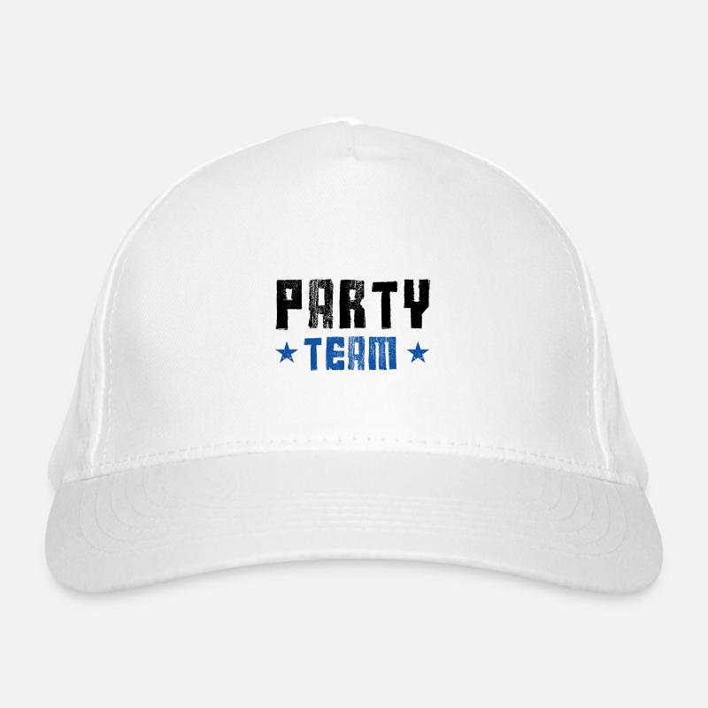 Équipe de fête Casquette classique bio