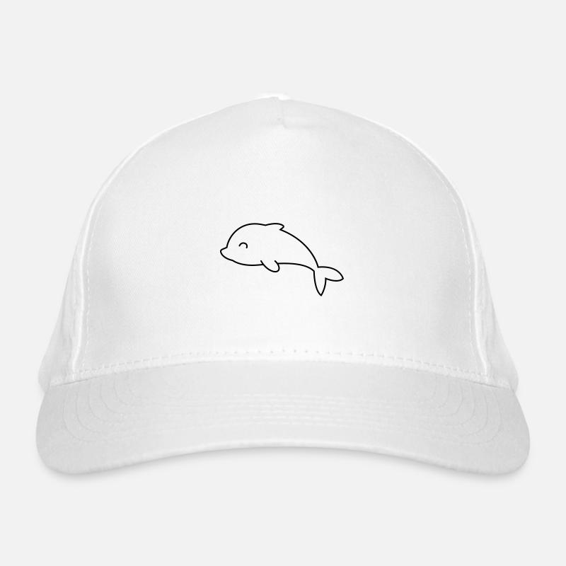 Delfin Comic Tier Bio-Baseballkappe