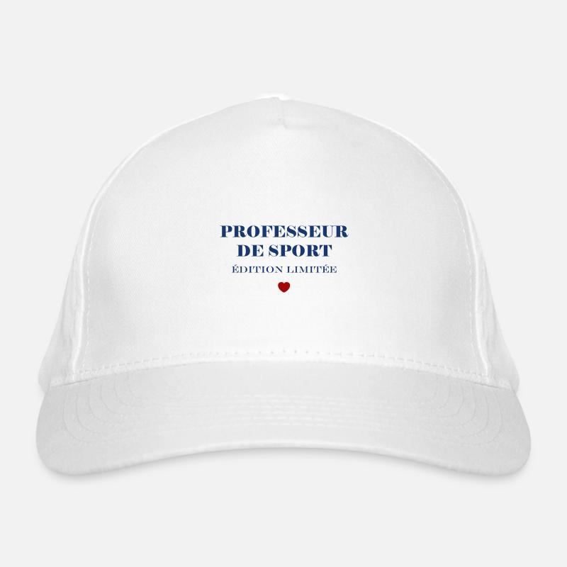 Professeur de sport Casquette classique bio