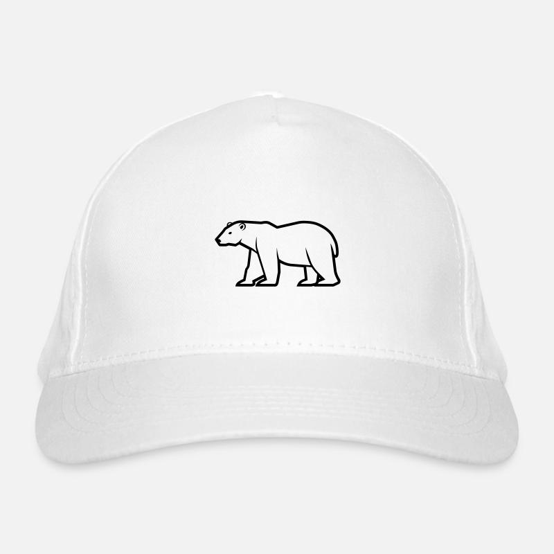 Eisbär Bio-Baseballkappe