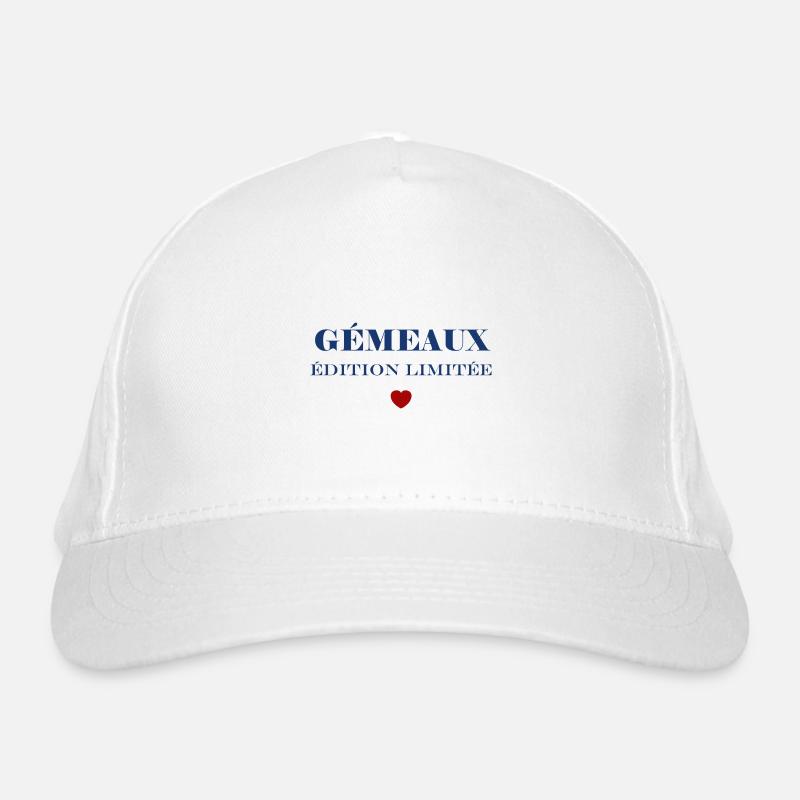 gémeaux Casquette classique bio