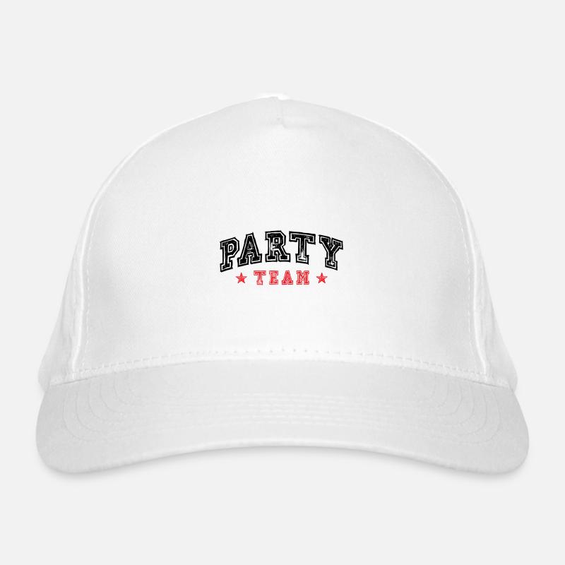 Party Team Organic Baseball Cap