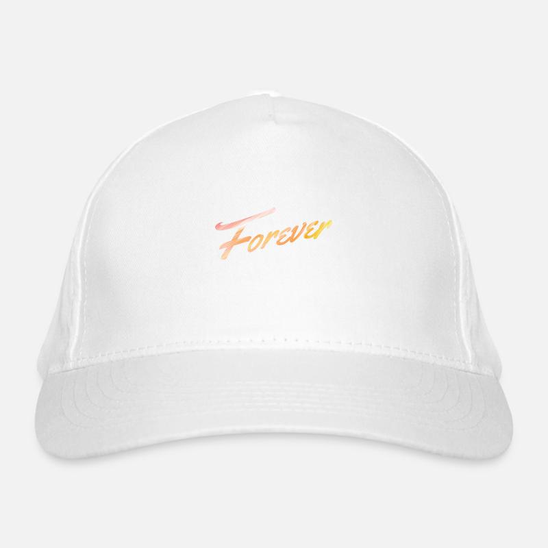 Typographie Forever Casquette classique bio