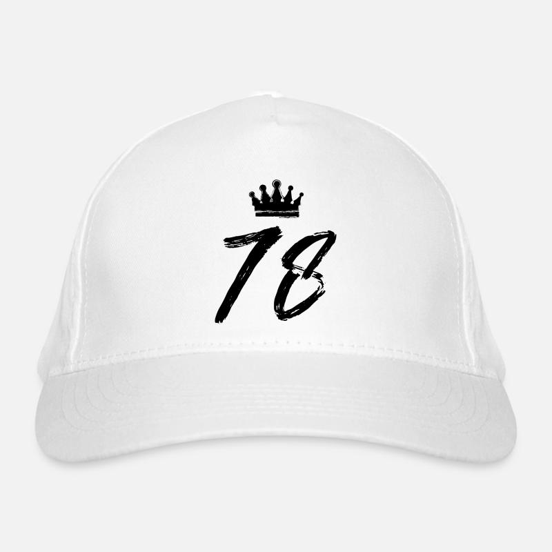 78 Number crown Organic Baseball Cap