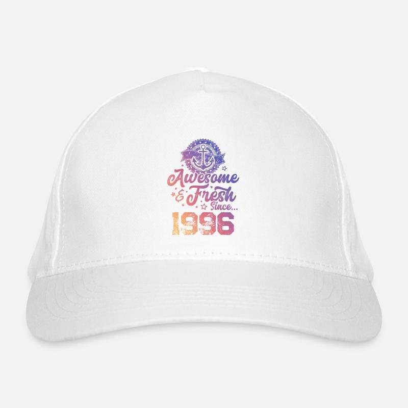 1996 awesome fresh Organic Baseball Cap