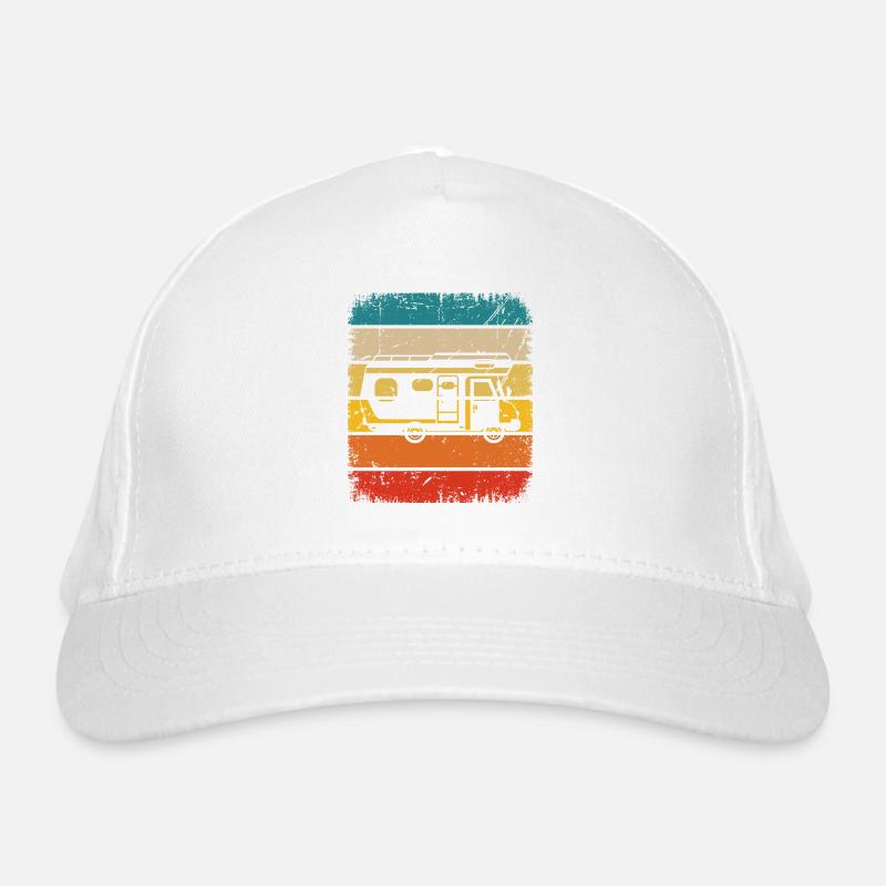 Vintage Square et Camping - Casquette classique bio