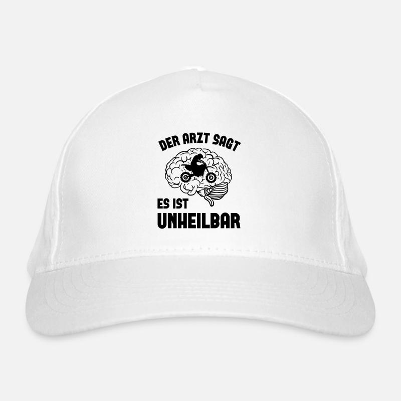Der arzt sagt es ist unheilbar - (MOTORRAD) Bio-Baseballkappe