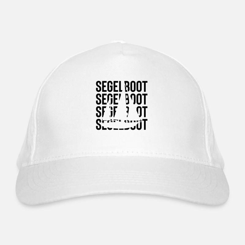 Segelboot - Bio-Baseballkappe