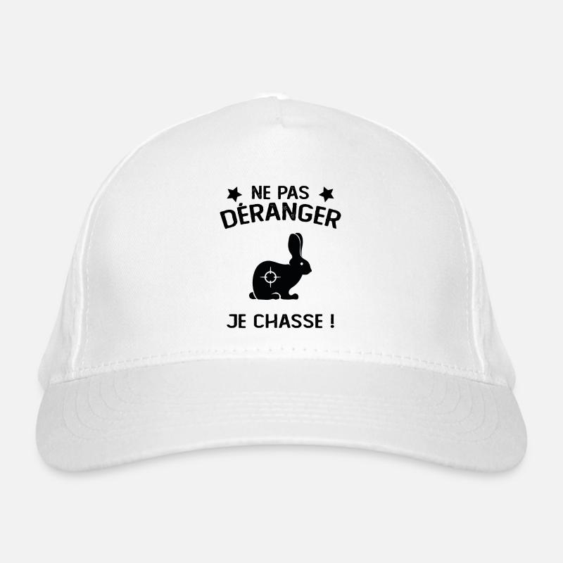 Ne Pas déranger Je Chasse ! Casquette classique bio