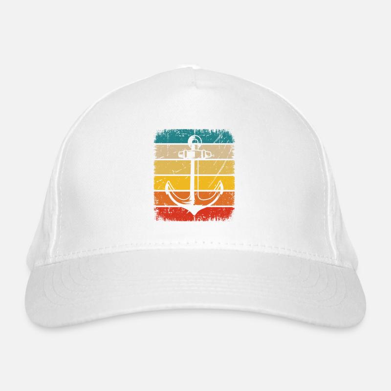 Vintage Square and Sailing 1 - Organic Baseball Cap
