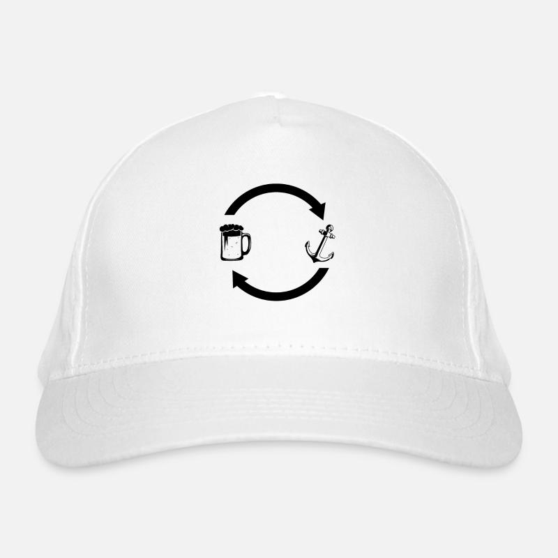 Beer Load Arrows and Sails 1 - Organic Baseball Cap