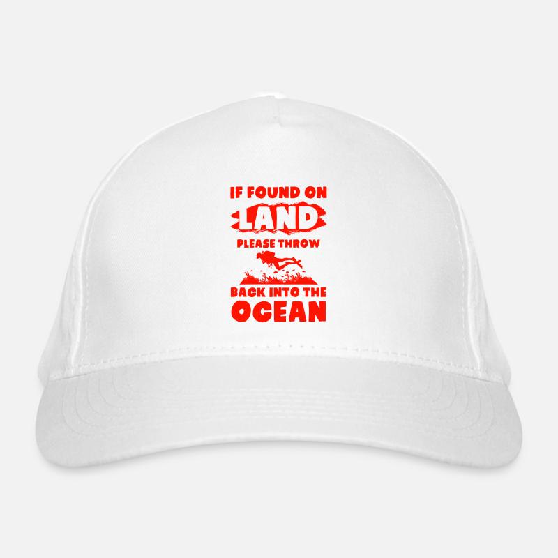 ocean diving Organic Baseball Cap