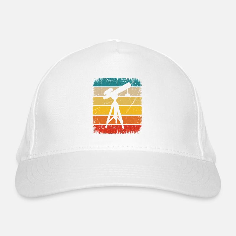 Vintage Square et Astronomie - Casquette classique bio