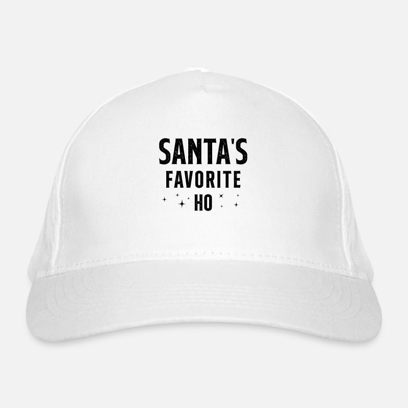 Santa's favorite ho Organic Baseball Cap