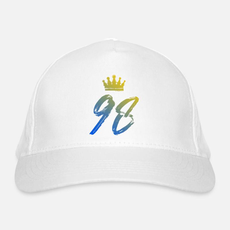98 Couronne numérique Casquette classique bio