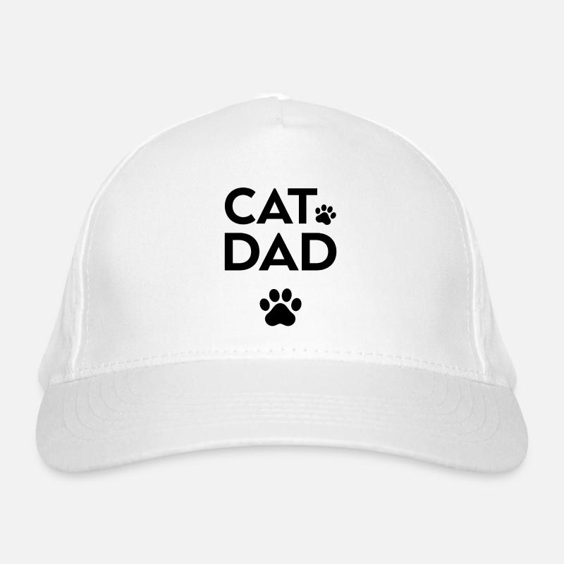 Papa chat Casquette classique bio