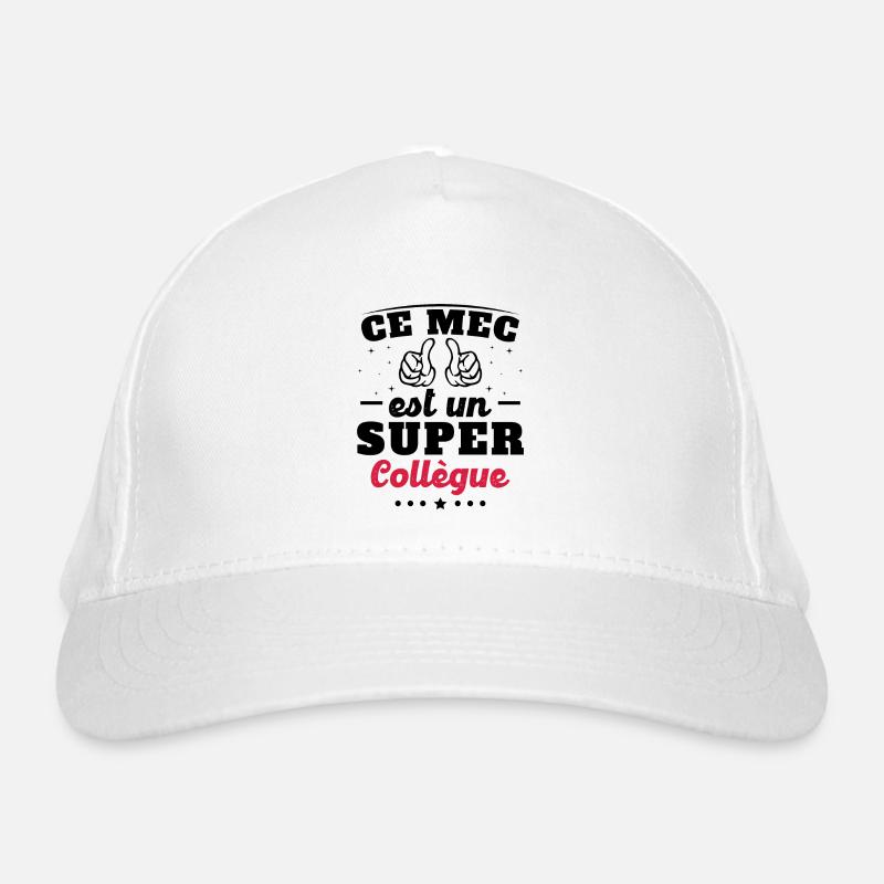 ce mec est un super collègue Casquette classique bio