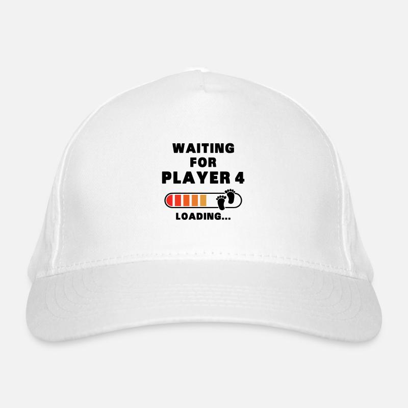 Second Time Dad Mom Dad Mother Second Child Organic Baseball Cap