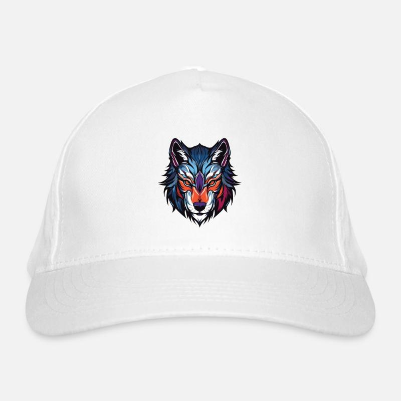 Wolf Head Organic Baseball Cap