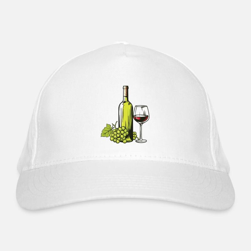 Verre à vin VinRaisins Vin Casquette classique bio
