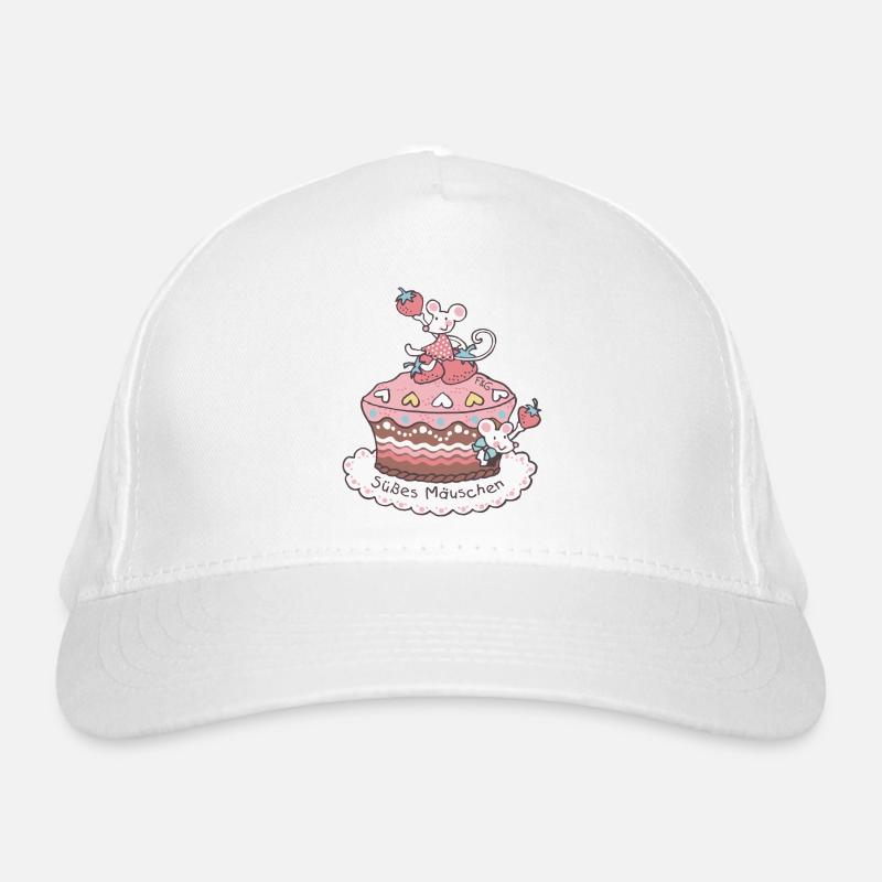 Cute Mouse Organic Baseball Cap