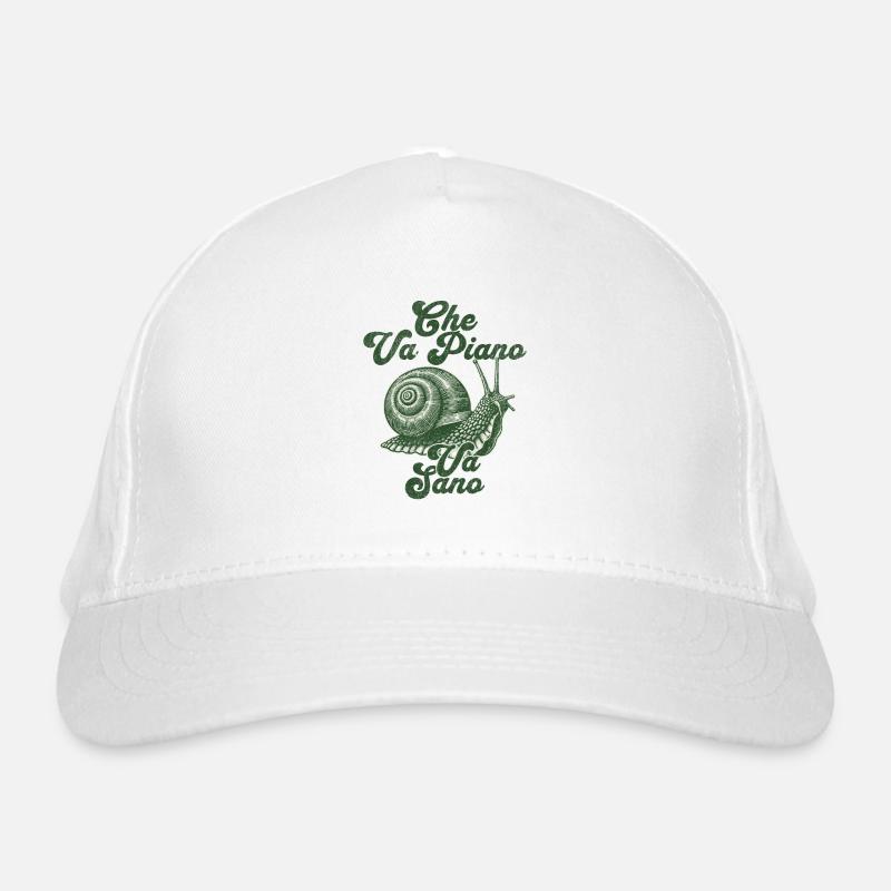 Che va piano va sano Bio-Baseballkappe