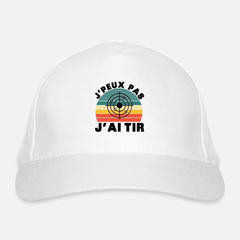 I Can't I Shot Humor Gift Bio-Baseballkappe