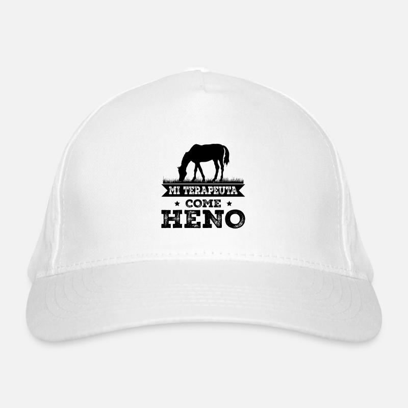 My Therapist Eats Hay Organic Baseball Cap